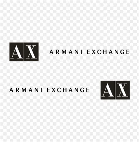 Ax Armani Exchange Vector Logo 469555 Toppng
