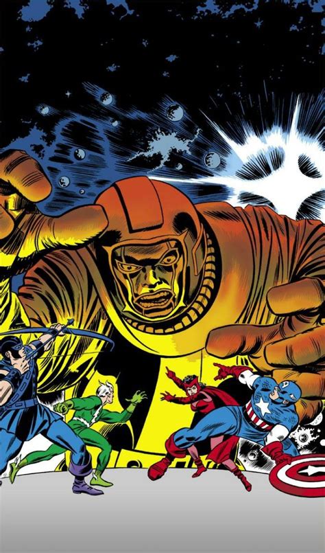 The Avengers Vs Kang The Conquerorart By Jack Kirby And John Romita