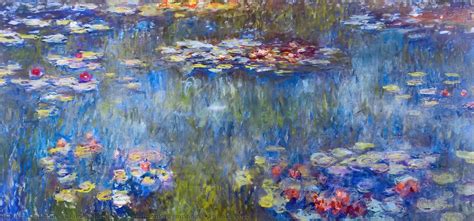 Le Bassin Aux Nympheas Reflets Verts Claude Monet