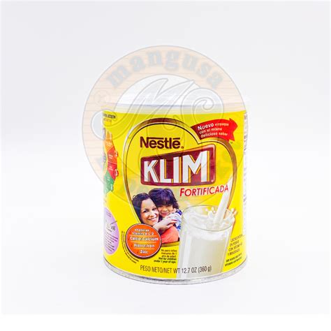 Nestle Klim Fortificada Dry Whole Milk Powder Canister