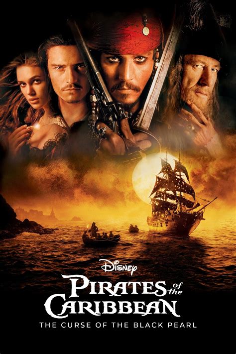 Pirates Of The Caribbean The Curse Of The Black Pearl 2003 Posters — The Movie Database Tmdb