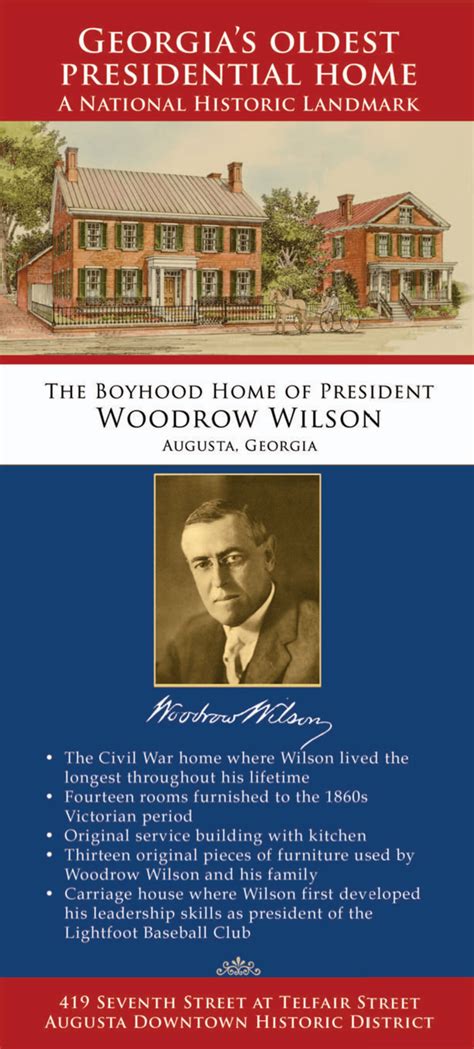 Landmarkhuntercom Woodrow Wilson Boyhood Home