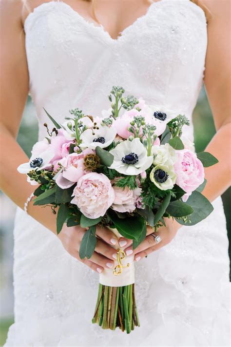 Peony Ranunculus And Anemone Bridal Bouquet Ranunculus Anemone