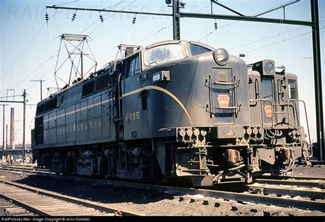 Electric Locomotive Pennsylvania Railroad Railroad Photos