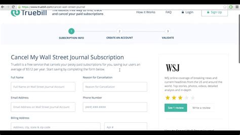 Browse our selection of exclusive benefits and be inspired. How To Cancel Wall Street Journal (2016) - YouTube