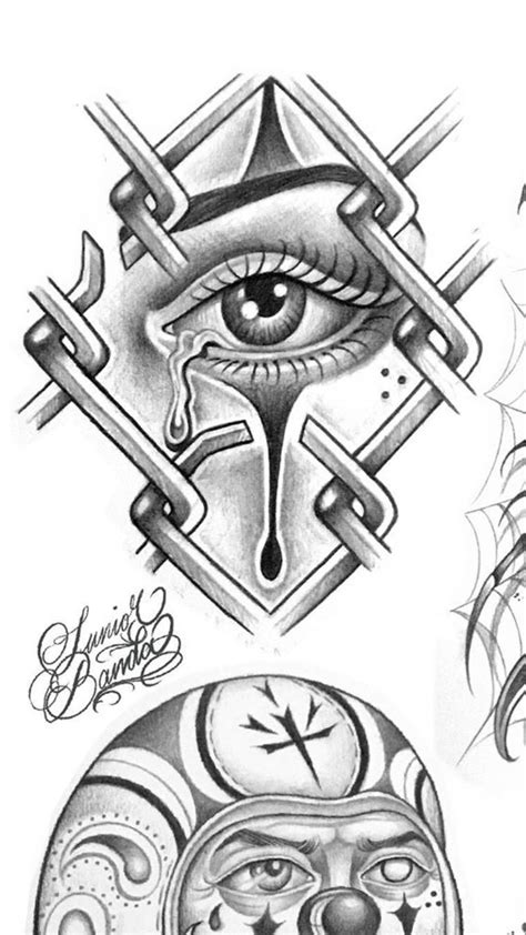 Discover 92 Outline Chicano Tattoo Stencils Latest Vn