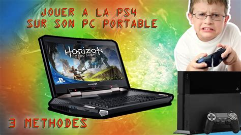 Comment Brancher Sa Ps4 Sur Son Pc Sa Ps4 Sur Son Pc Portable Avec Un