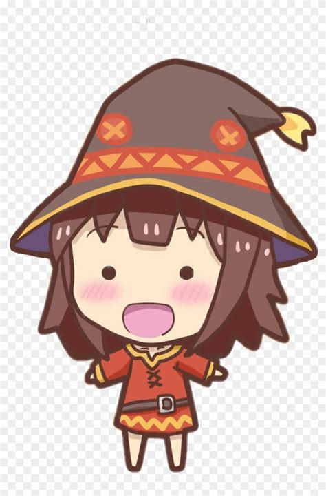 Download Chibi Megumin Sticker Megumin Chibi Png Clipart Png Download