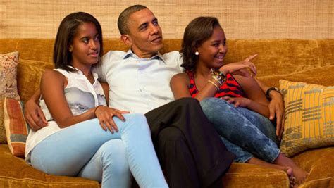 Obama Girls Though Unheard Figure Prominently In Race The New York Times