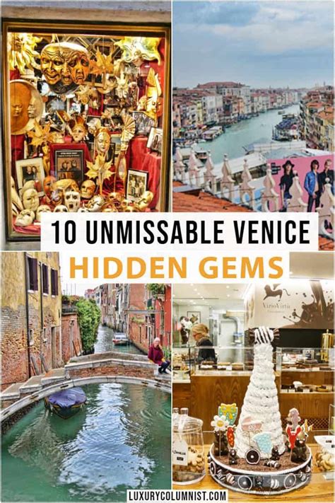10 Unmissable Venice Hidden Gems Venice Attractions Venice Travel