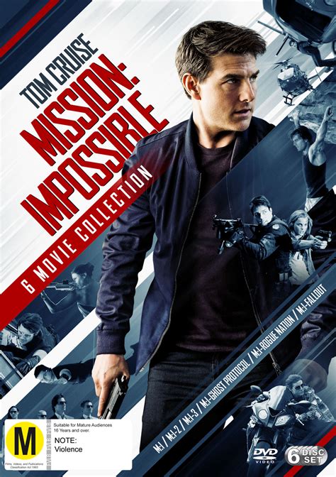 Mission Impossible 6 Movie Franchise Pack Dvd In Stock Buy Now