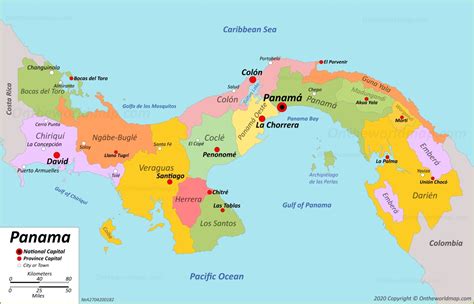 Panama Map Detailed Maps Of Republic Of Panama