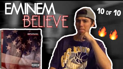 Eminem is one of the most commercially successful and critically acclaimed pop and rap artists of all time. EMINEM - BELIEVE | REACTION!!! BEST SONG 🔥 - YouTube
