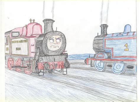 Rosie Confronts Thomas By Trainsandcartoons On Deviantart