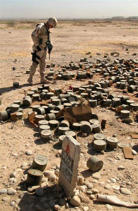 Airmen Clean Up Iraqi Weapon Stockpile Marine Corps Base Quantico