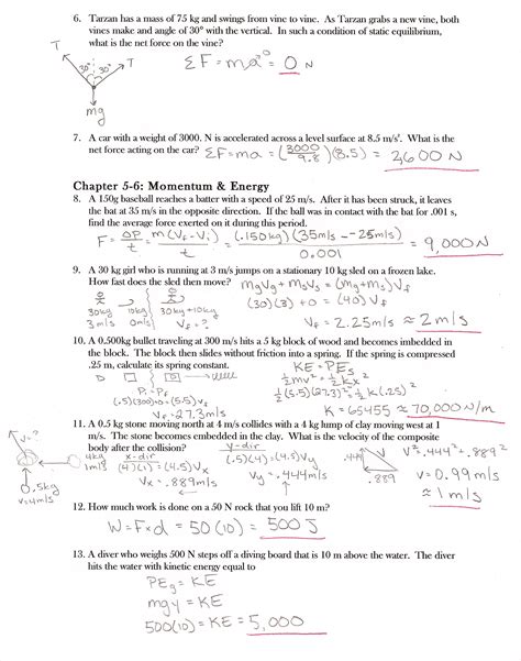 Toze date tues jan 18th 2011. Impulsive Force Model Worksheet 4 Conservation Of Momentum ...