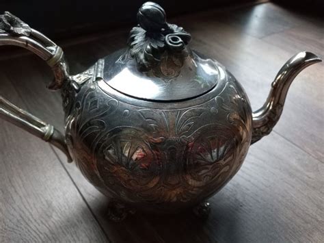 James Dixon And Sons Teapot Art Nouveau Silver Plated Catawiki