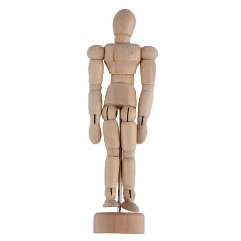 Toys 4555 Drawing Model Wooden Human Male Manikin Jointed