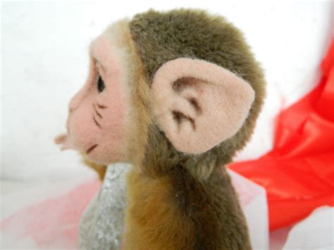 Poseable Stuffed Animal Monkey Cub Plush Realistic Etsy