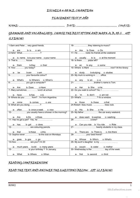 C test english. Placement Test. Placement Test English. Placement Test – уровень a2 (Elementary). Placement Test Elementary.