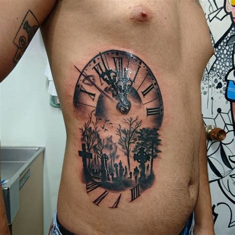 Tombstone tattoos designs, ideas and meaning | tattoos for you. 42 Impressive Graveyard And Cemetery Tattoo Designs For ...