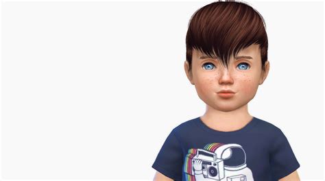 Lana Cc Finds Anto Scream Toddler Version Sims 3 Toddler Hair