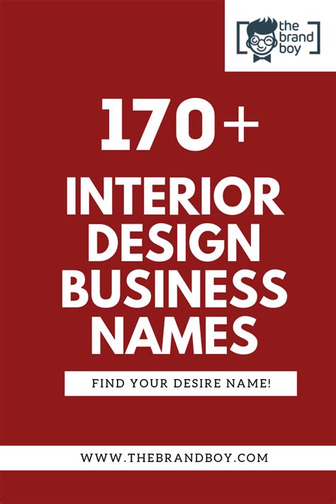 Interior Decorating Business Names