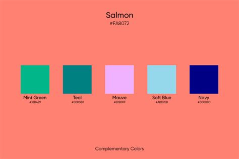 Salmon Color Codes Complementary Colors And Palette Ideas Picsart Blog