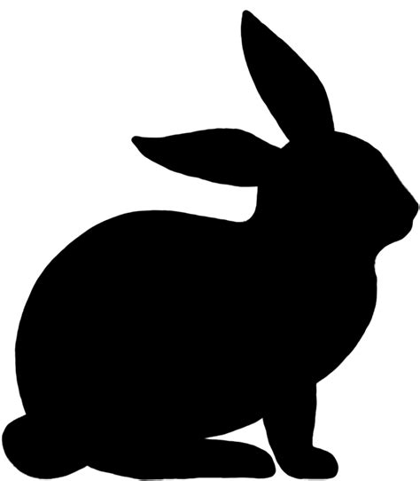 Rabbit Rabbit Silhouette Png Clipart Full Size Clipart 31551