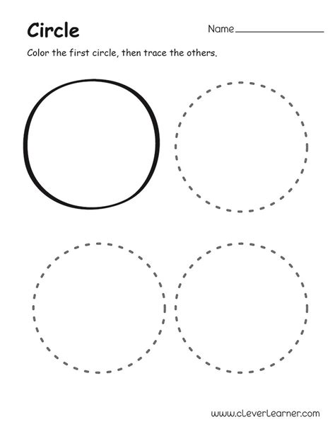 Here are the top 5! Circle shape activity sheets for preschool children