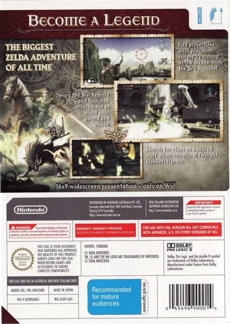 The Legend Of Zelda Twilight Princess For Wii Sales Wiki Release