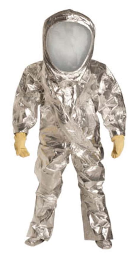 Dupont Tychem 10000fr Encapsulated Level A Suit With Hansen Fitting