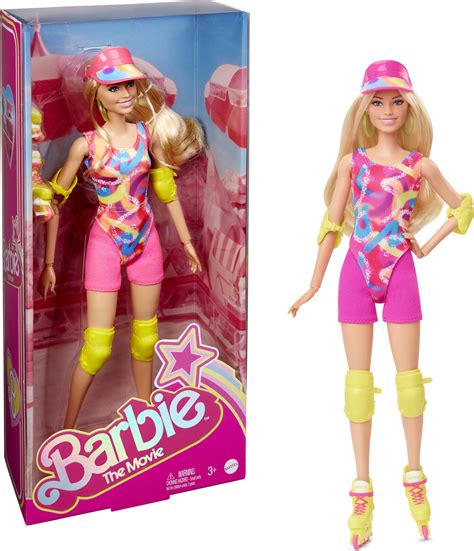 Barbie The Movie Collectible Doll Margot Robbie As Barbie In Inline Skating Outfit