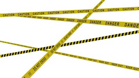 Danger Sign Police Tape Png Png Play