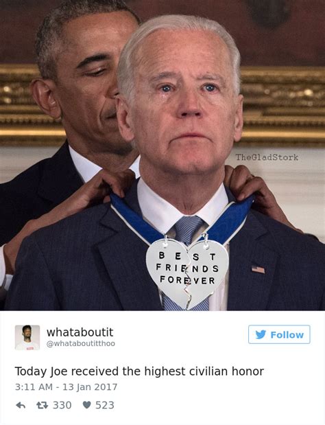 12 Hilarious Memes About Obama Surprising Joe Biden With The Medal Of Freedom Bored Panda