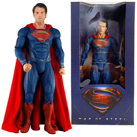 Dc Comics 14 Scale Man Of Steel Toy Collectable Superman 18 Inch