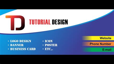Simple Banner Design With Corel Draw Youtube