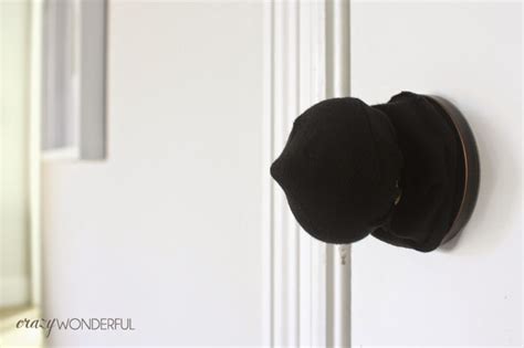 No tools or tape required: child proof door locks | with socks - Crazy Wonderful