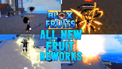 All REVAMPED Fruit Models Devil Fruit Showcase Blox Fruits Update 17