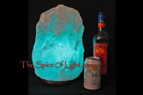 Glacier Crystal Extra Large Blue Salt Lamp The Spice Of Light