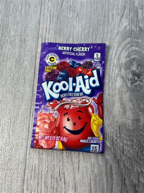 Reduced To Clear Kool Aid Berry Cherry Blast Sachet Icandyuk