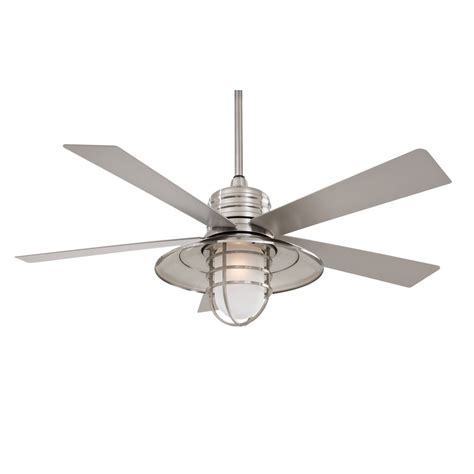 Typical installation locations for modern wet rated fans include outdoor areas like patios and pool houses as well as interiors spaces like bathrooms or saunas. 54" Minka Aire RainMan Ceiling Fan - Outdoor Wet Rated ...