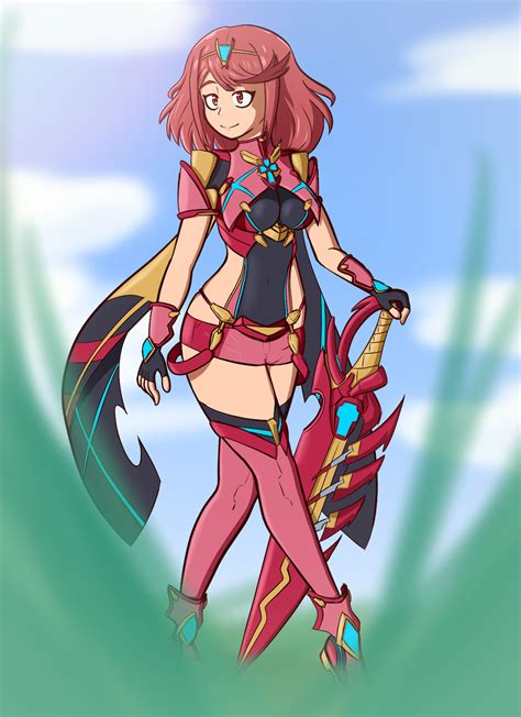 Pyra Xenoblade Chronicles 2 By Kytobitt On Deviantart