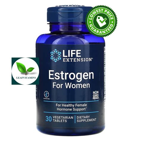life extension estrogen for women 30 veg tabs shopee thailand