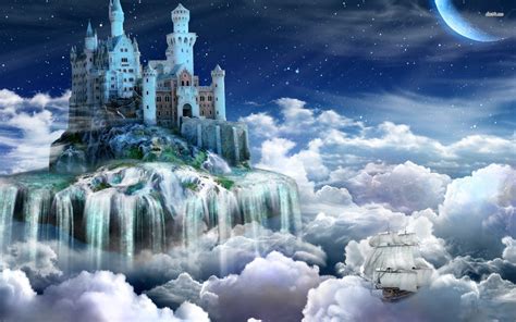 Floating Island Wallpapers Wallpaper Cave