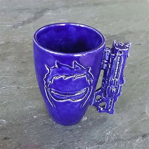 Handmade Overwatch Mugs Based On Mercy Reaper And More Gadgetsin