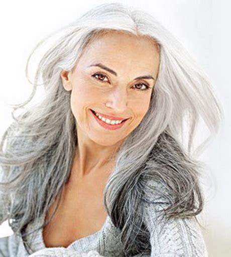 Short choppy cut for older women allows you to grow hair and adopt other hairstyles. Hairstyles for older women with long hair