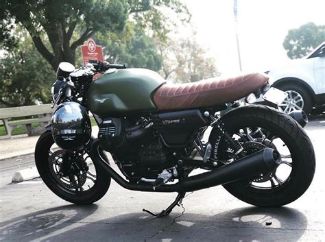 Moto Guzzi V Stone Follow Cafe Racer On Insta And Tag Us To Be