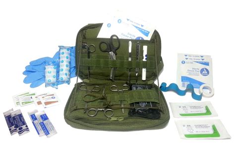 Military Elite Surgical Kit Army Medic Tools First Aid Etc Od Green