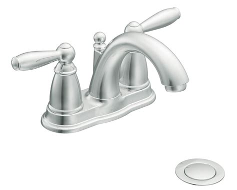 The question is which brand do you buy. Moen 6610 Brantford Two-Handle Low-Arc Centerset Bathroom ...